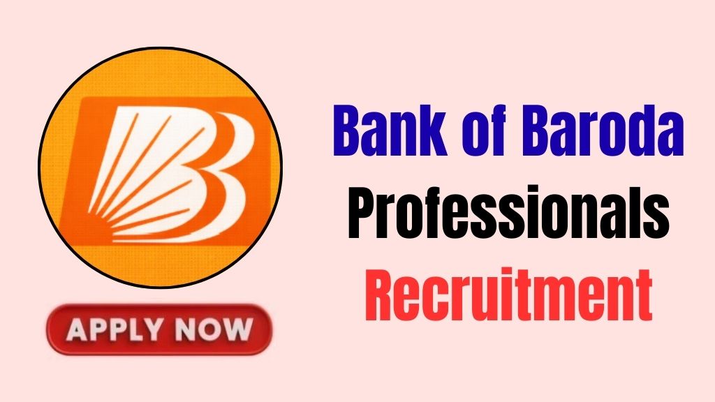 Bank of Baroda Professionals Online Form 2026