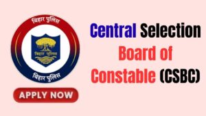 CSBC Constable Online Form 2026