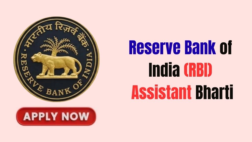 RBI Assistant Online Form 2026
